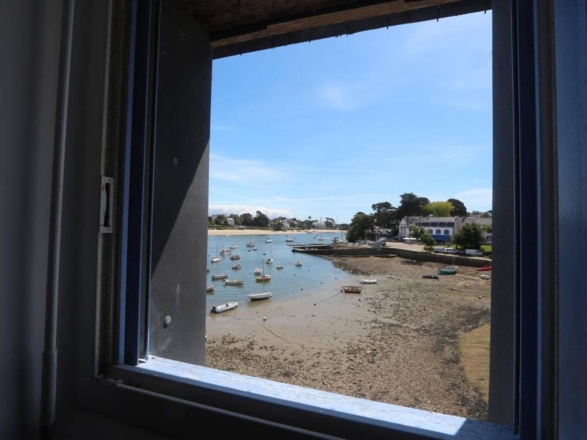 Combrit Sainte-Marine: T2 Duplex Renove Avec Jardin Prive Et Vue Sur Port - Fr-1-481-91 Apartment Exterior foto
